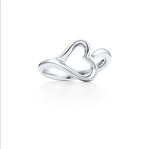 Tiffany & Co open heart ring